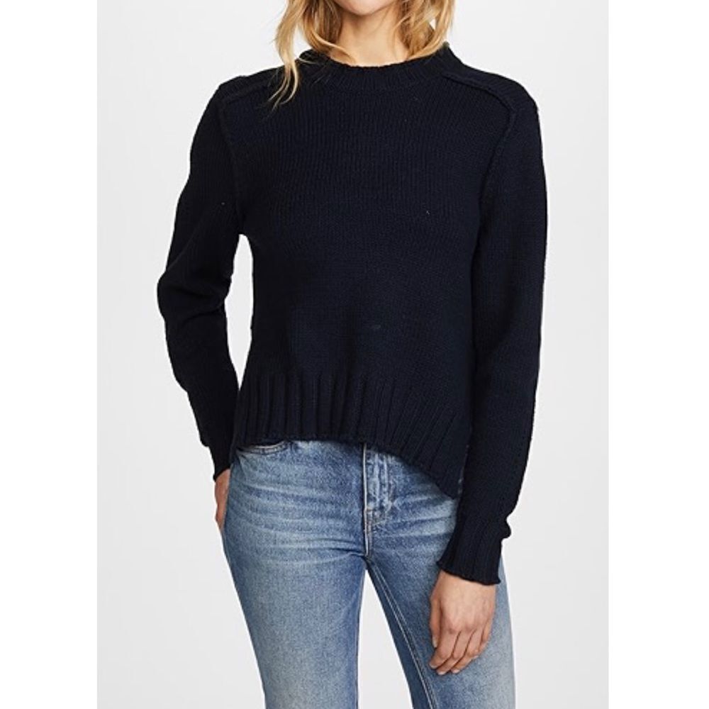 360 Sweater Kendra Sweater Womens XS Navy Blue